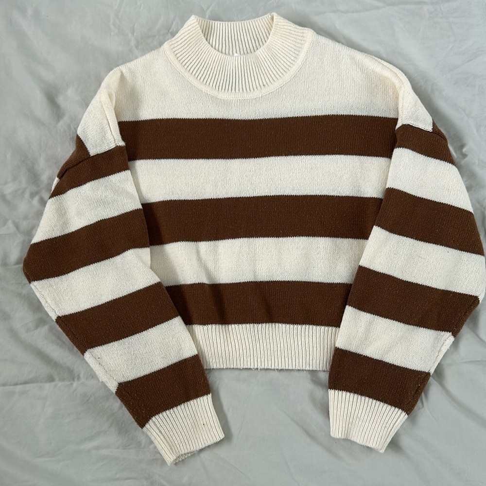 H&M striped knit sweater